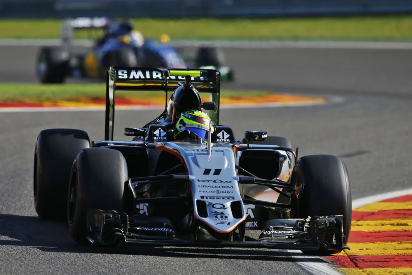 Force India se siente como pez en el agua en Spa