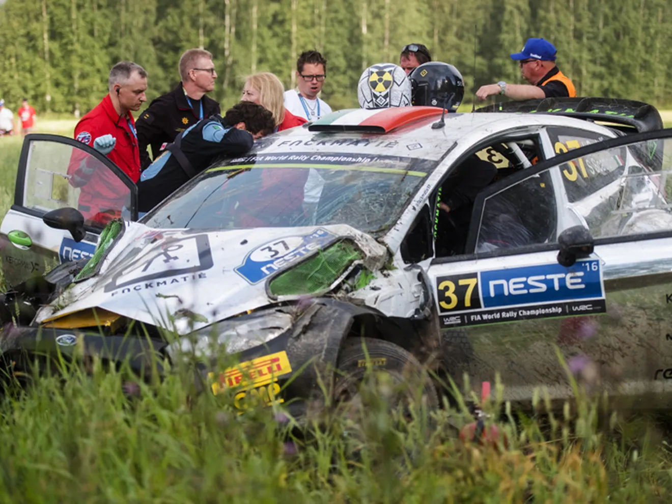 Lorenzo Bertelli causa baja en el Rally de Alemania