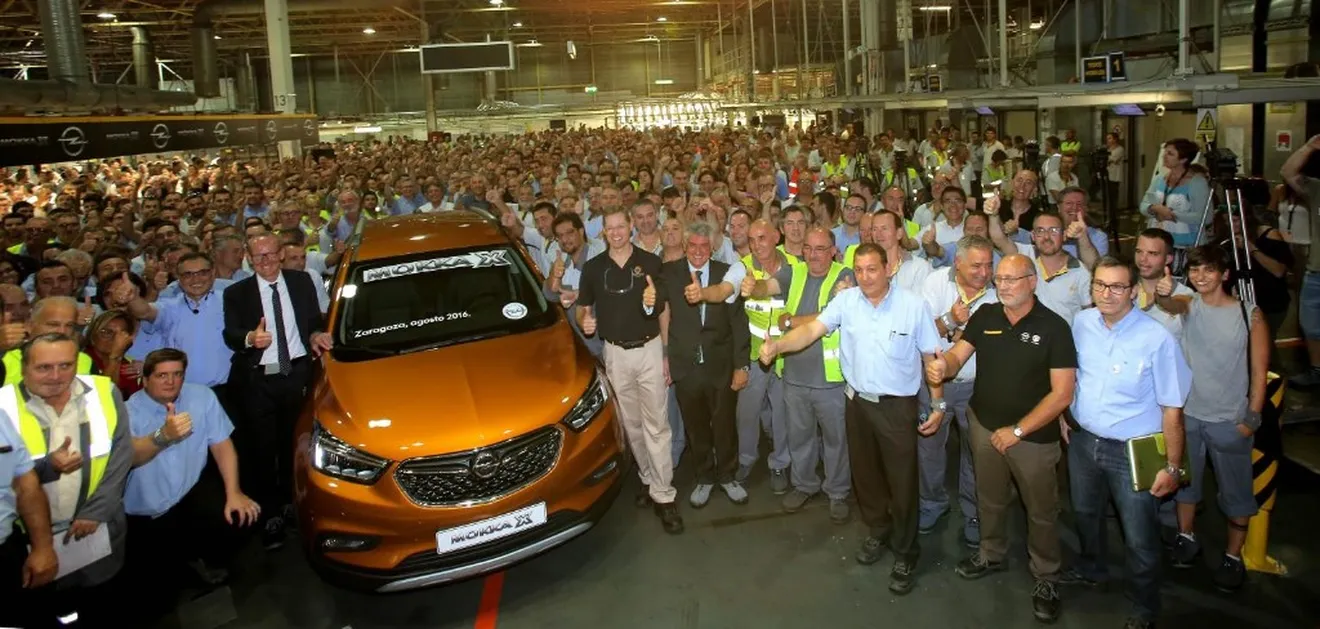 El nuevo Opel Mokka X comienza a fabricarse en Figueruelas