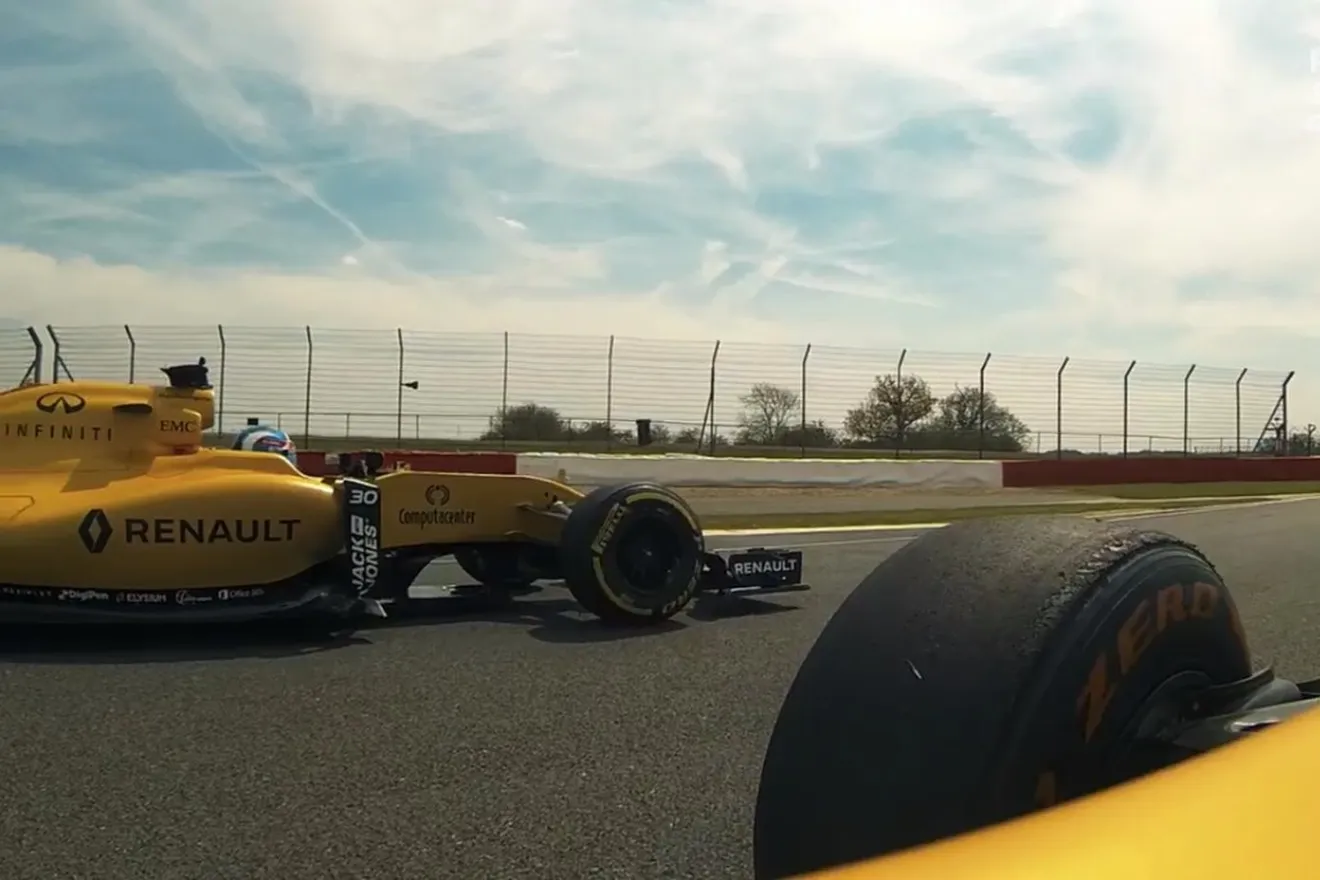 [Vídeo] Los Renault F1 de 2012 y 2016, frente a frente