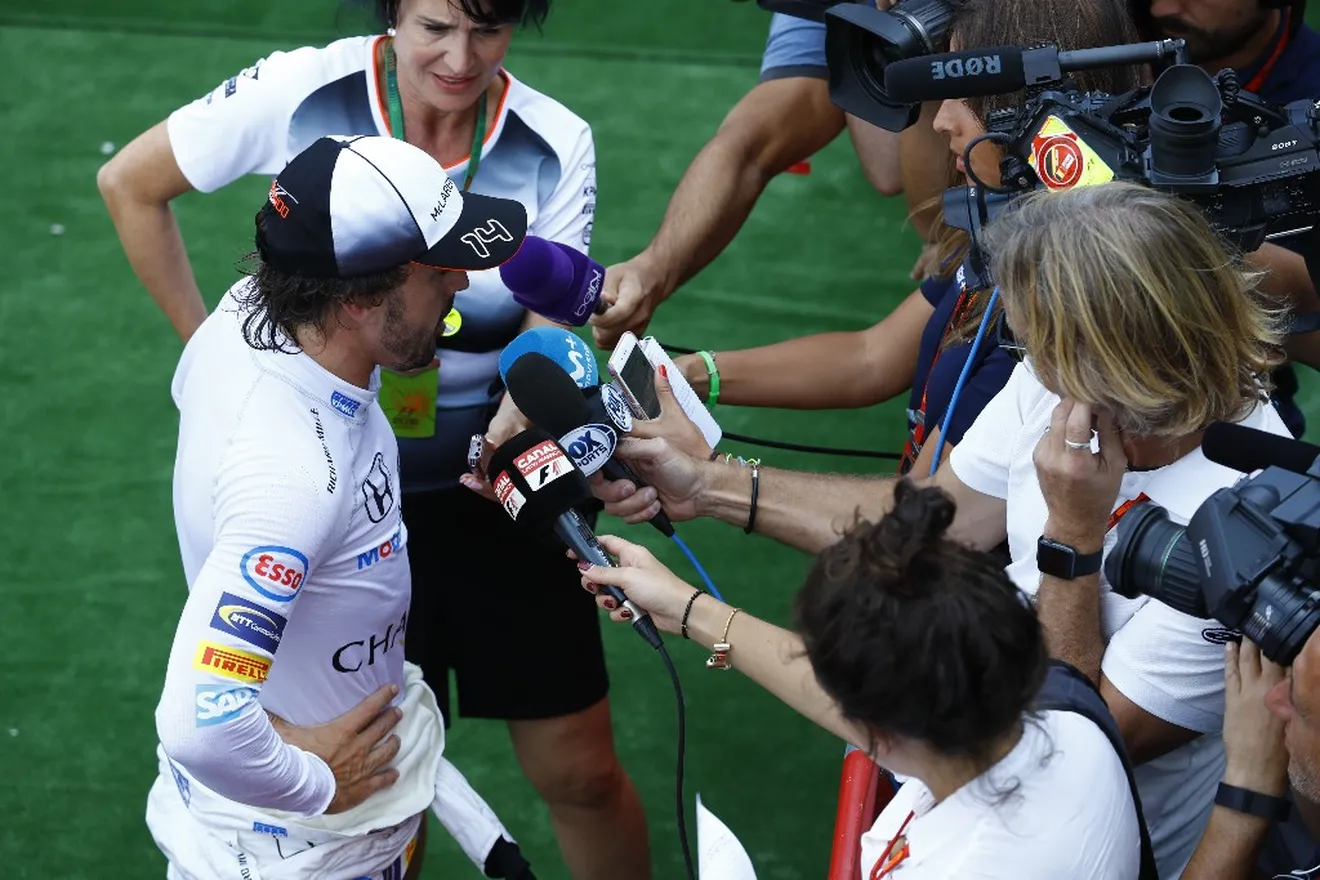 ​Alonso: “Desde Singapur intentaremos estar detrás de Red Bull”