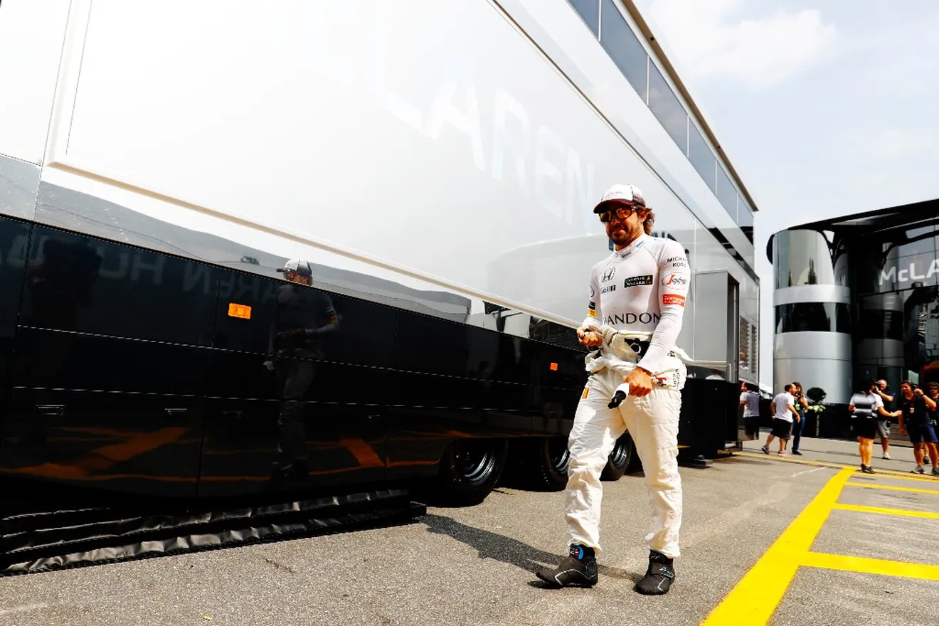 ​Alonso probará la última evolución de Honda y será sancionado