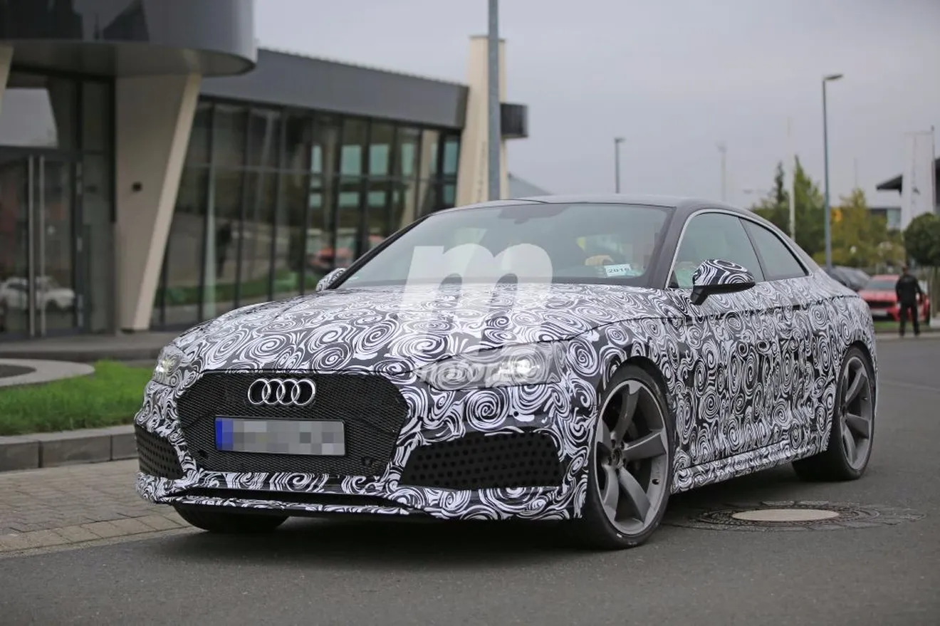 El nuevo Audi RS5 Coupe 2017 cazado con su carrocería definitiva 