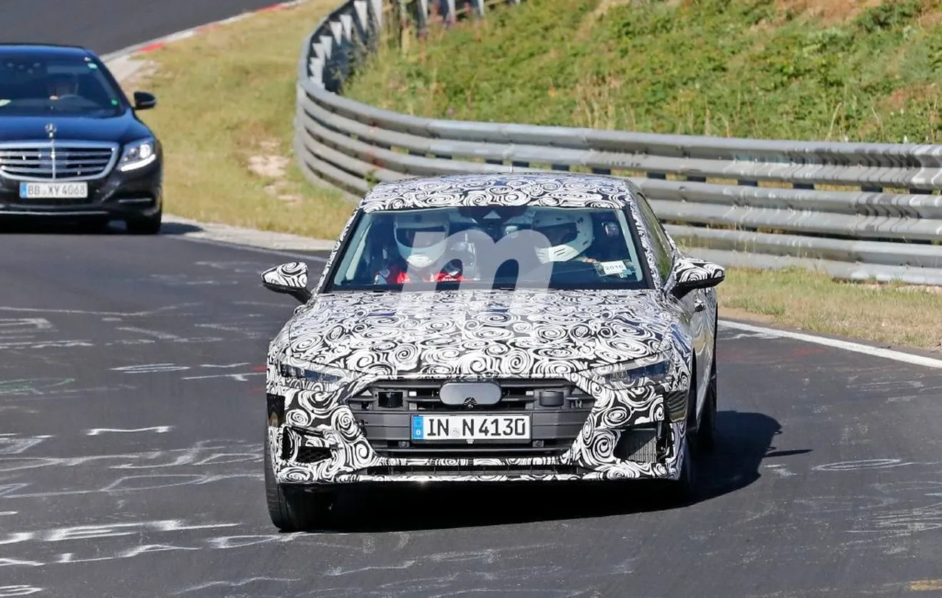 El Audi S7 Sportback 2018 es avistado por primera vez en Nürburgring