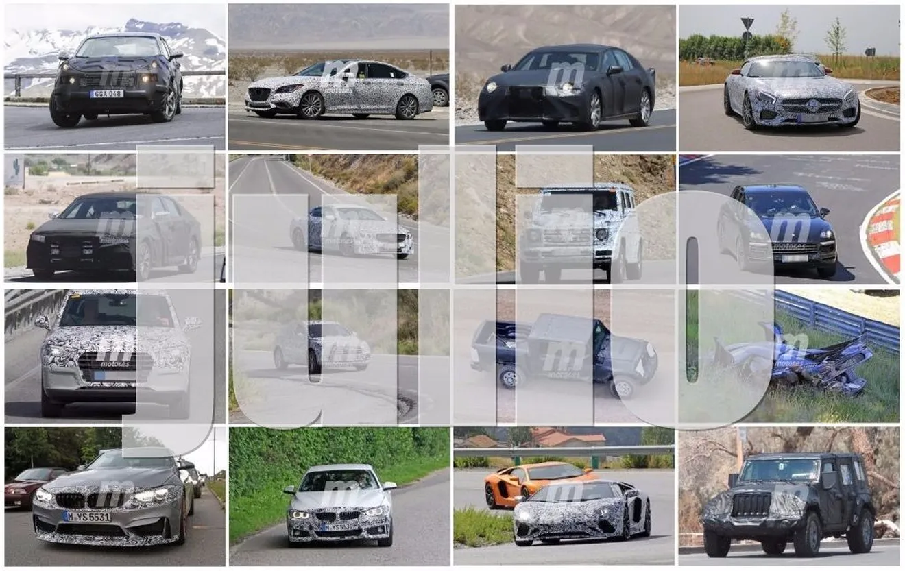 Mercedes-AMG GT descapotable, Audi Q8, B-SUV de Seat: fotos espía Julio 2016