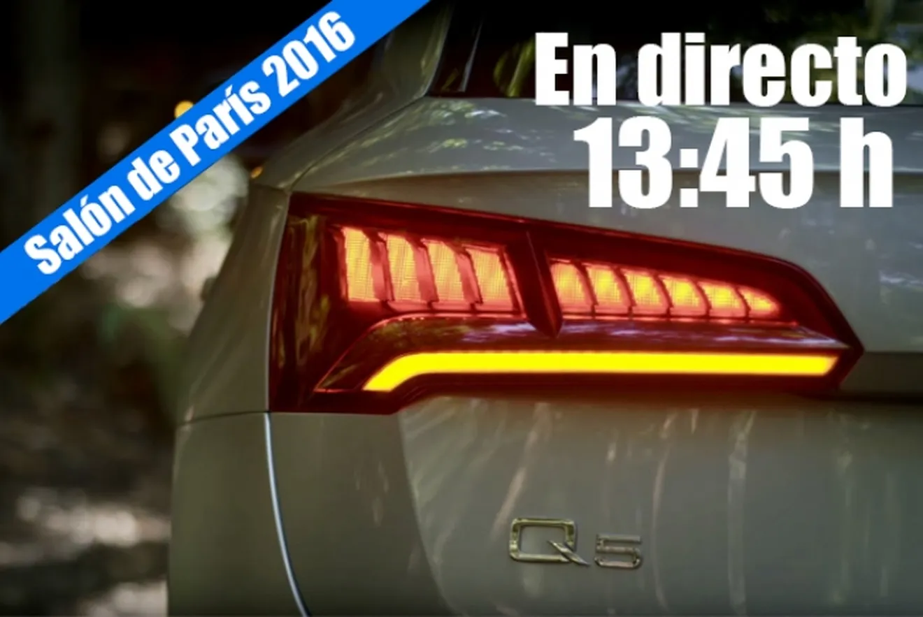 Salón de París 2016: las novedades de Audi en directo