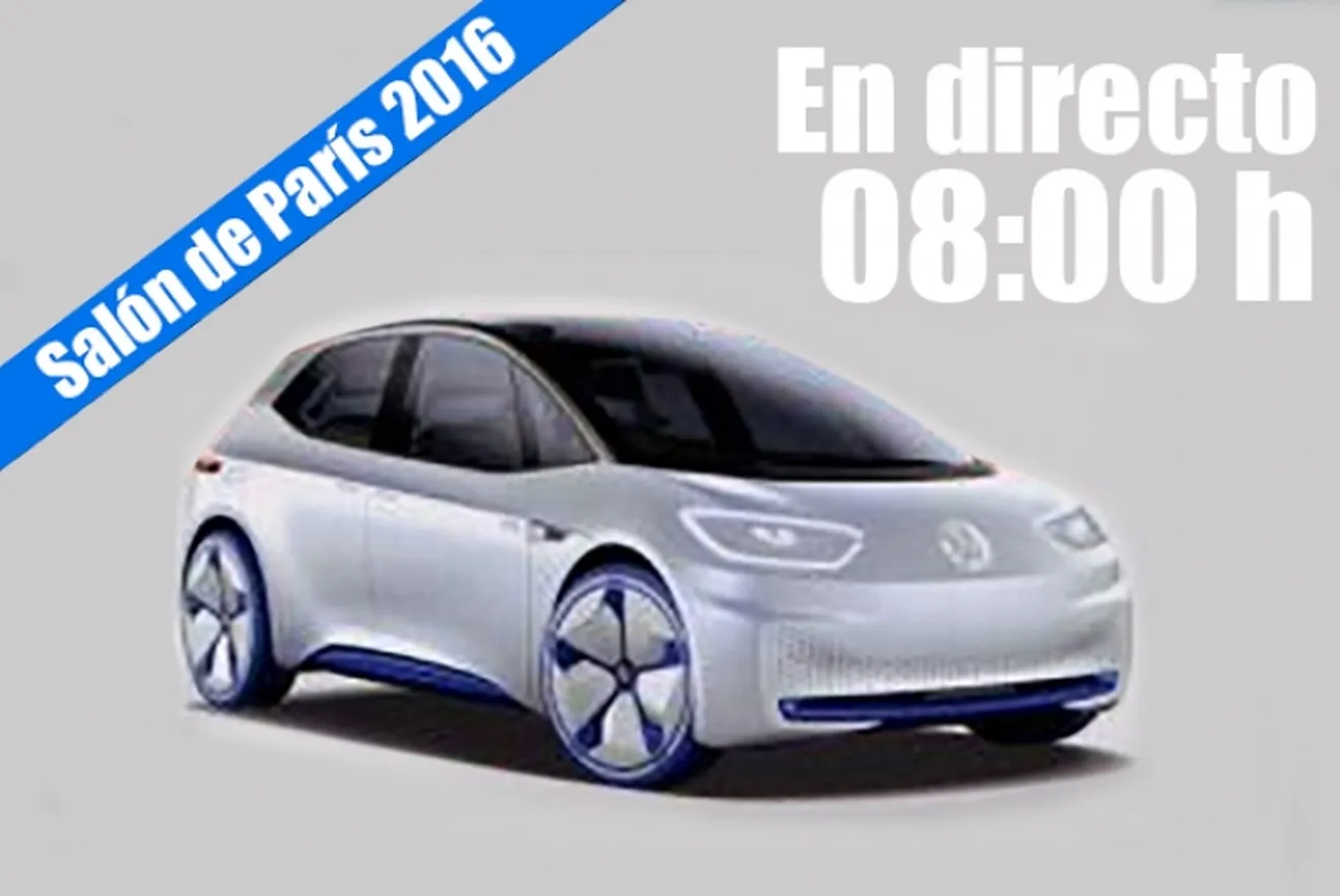 Salón de París 2016: las novedades de Volkswagen en directo