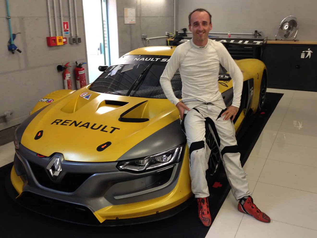 Robert Kubica, invitado de la Renault Sport Trophy en Spa