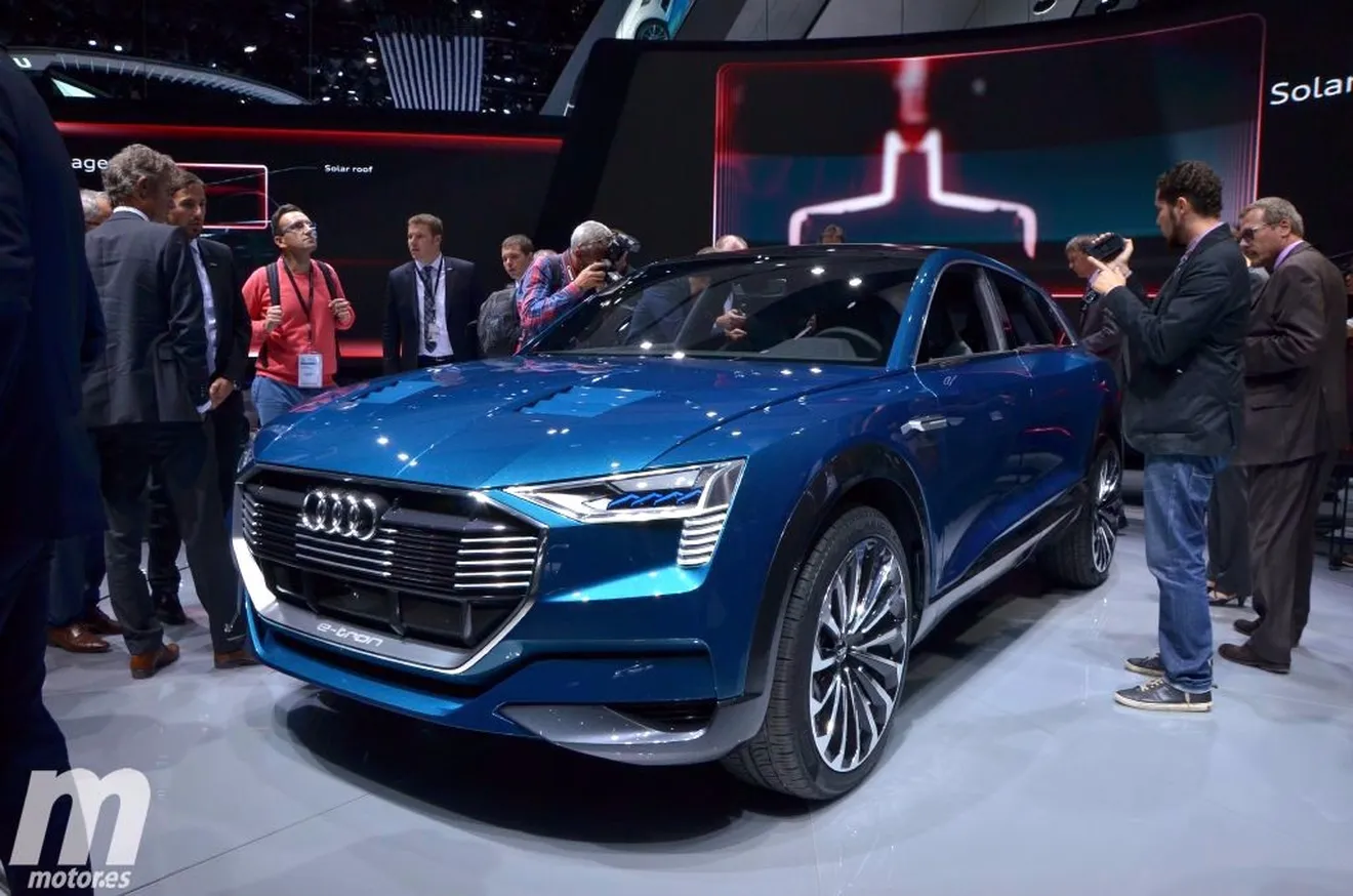 Audi e-tron, así se llamará el primer modelo puramente eléctrico de los cuatro aros