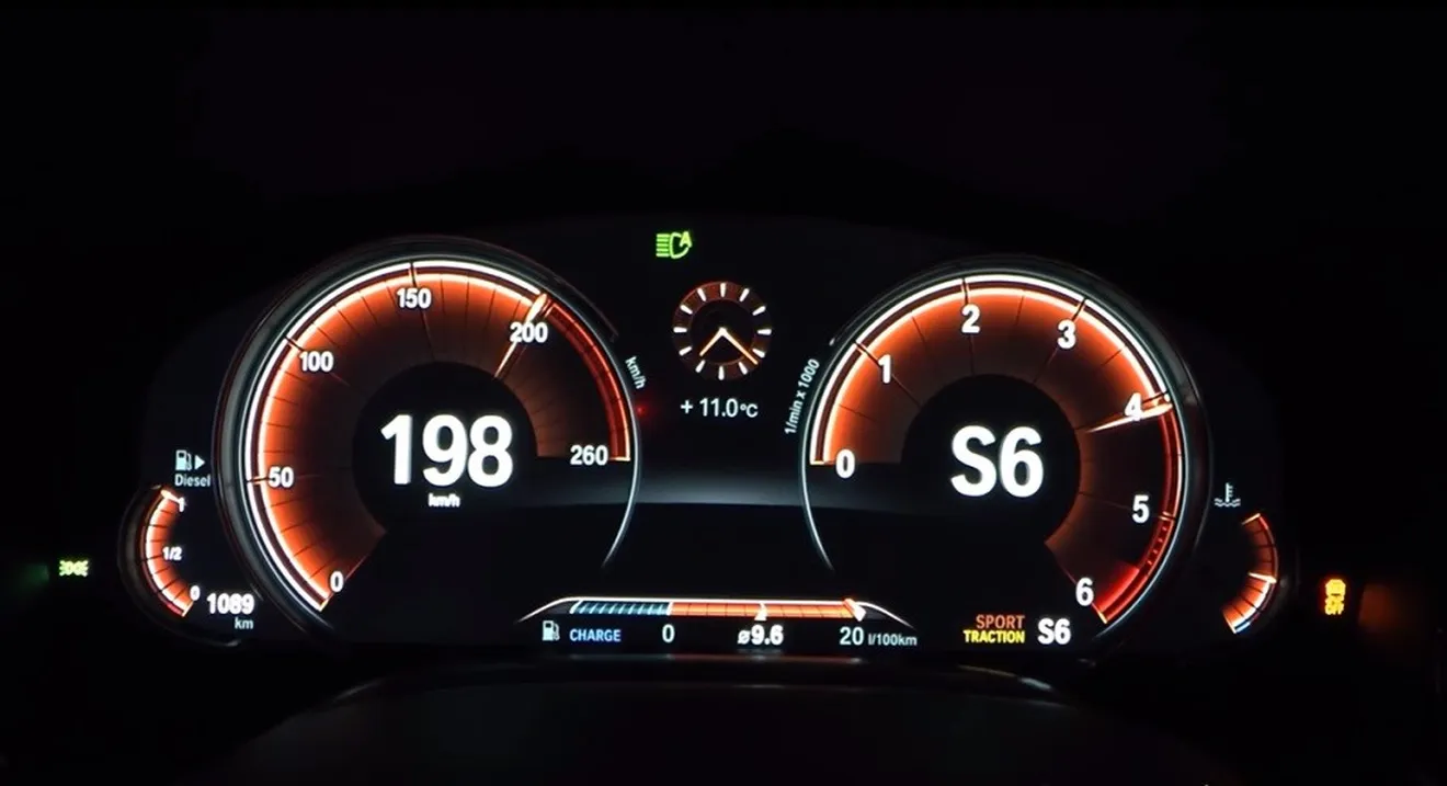 Así es como acelera el diésel de cuatro turbos del nuevo BMW Serie 7
