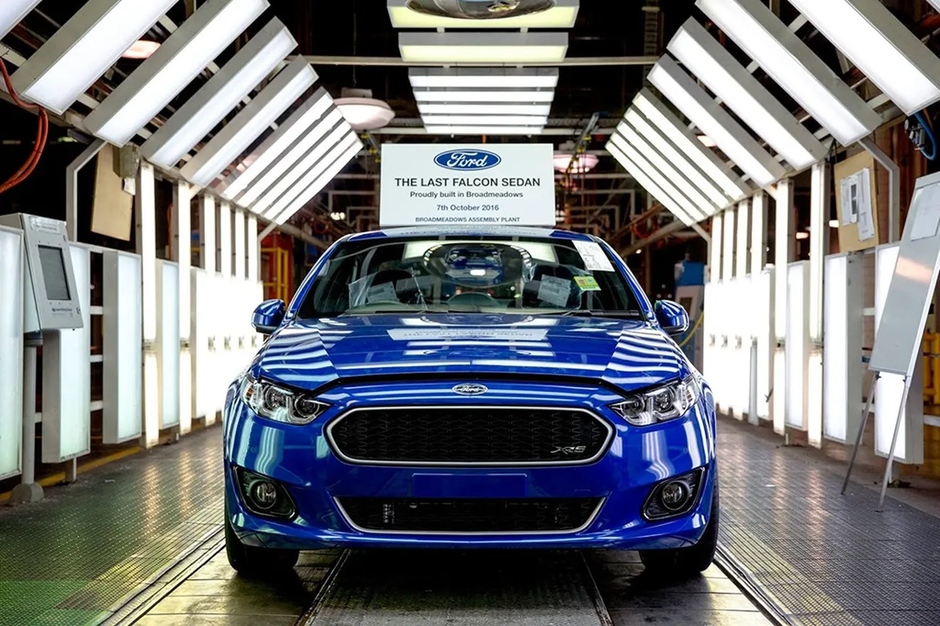 Tras más de 90 años, Ford pone punto y final a la producción local en Australia
