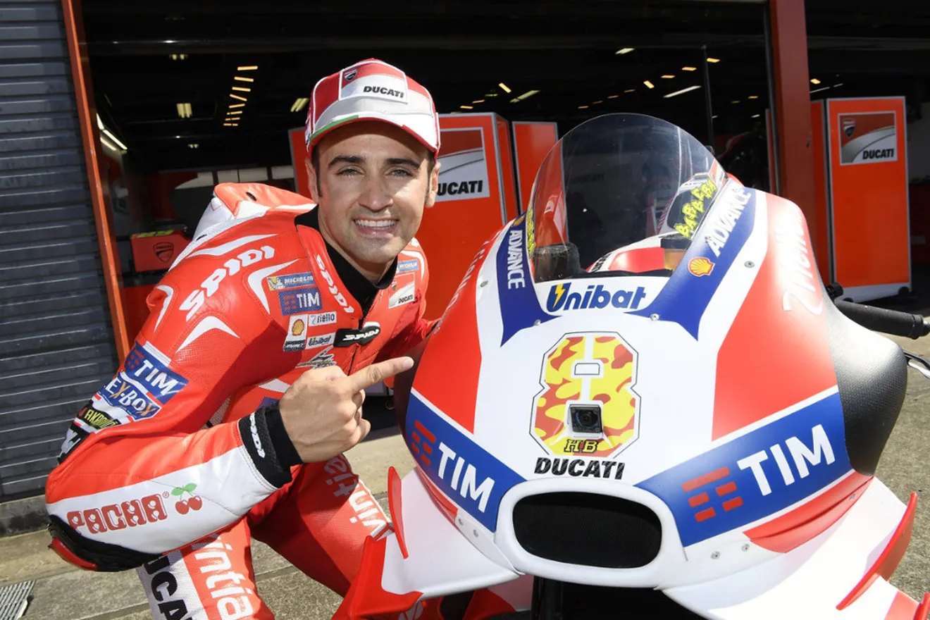Héctor Barberá repetirá con la Ducati GP16 en Australia