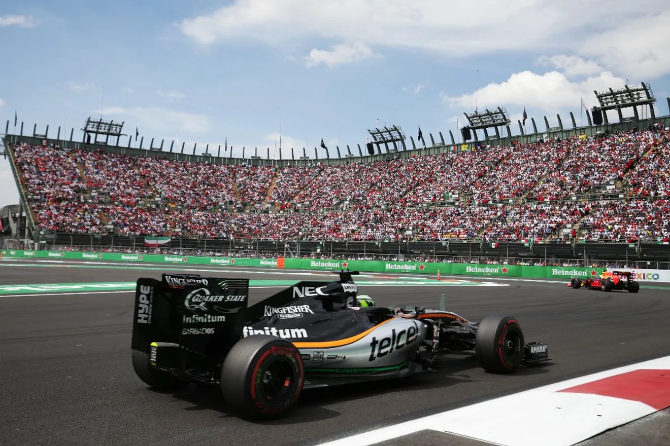 Force India deja que Williams se escape vivo de México