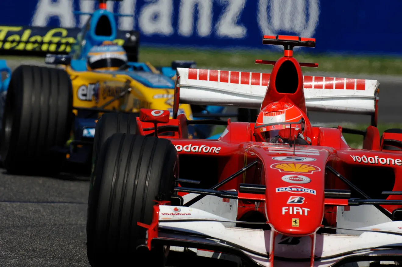 [Vídeo] GP Japón 2006: Schumacher, Alonso y la fuerza del sino