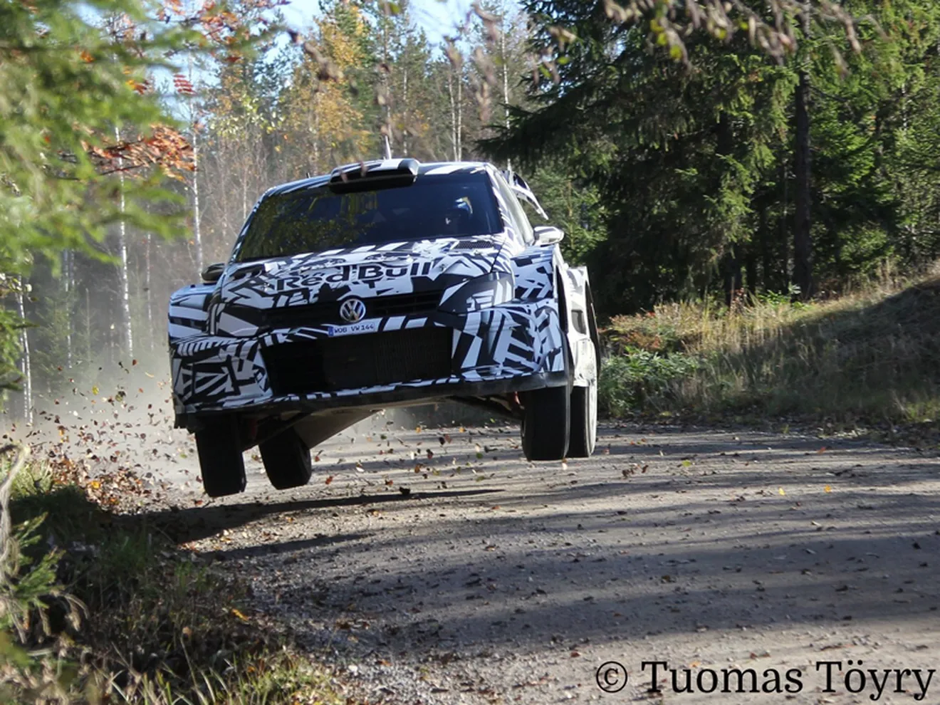 Volkswagen prueba el Polo R WRC 2017 en Finlandia