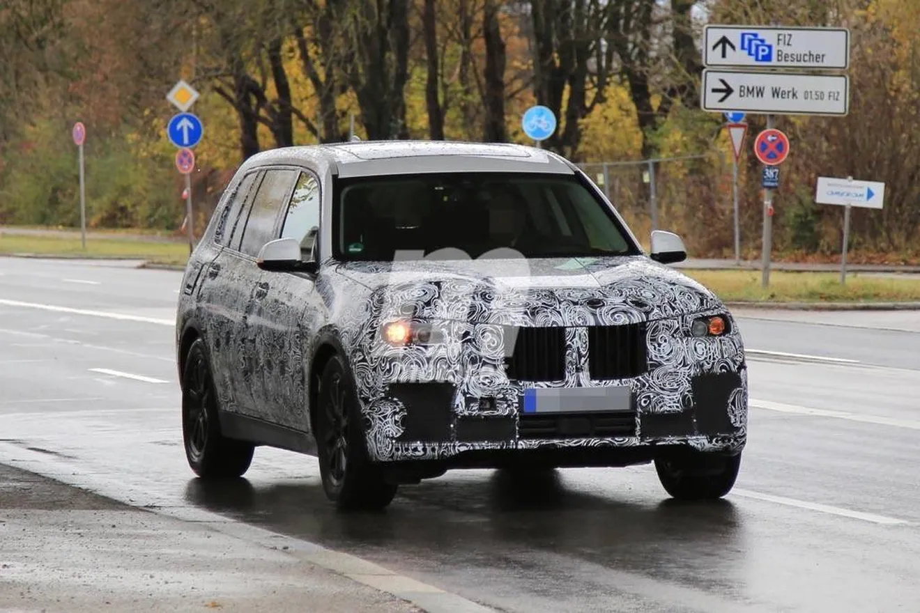 El BMW X7 2018 ya se deja ver con su carrocería definitiva 