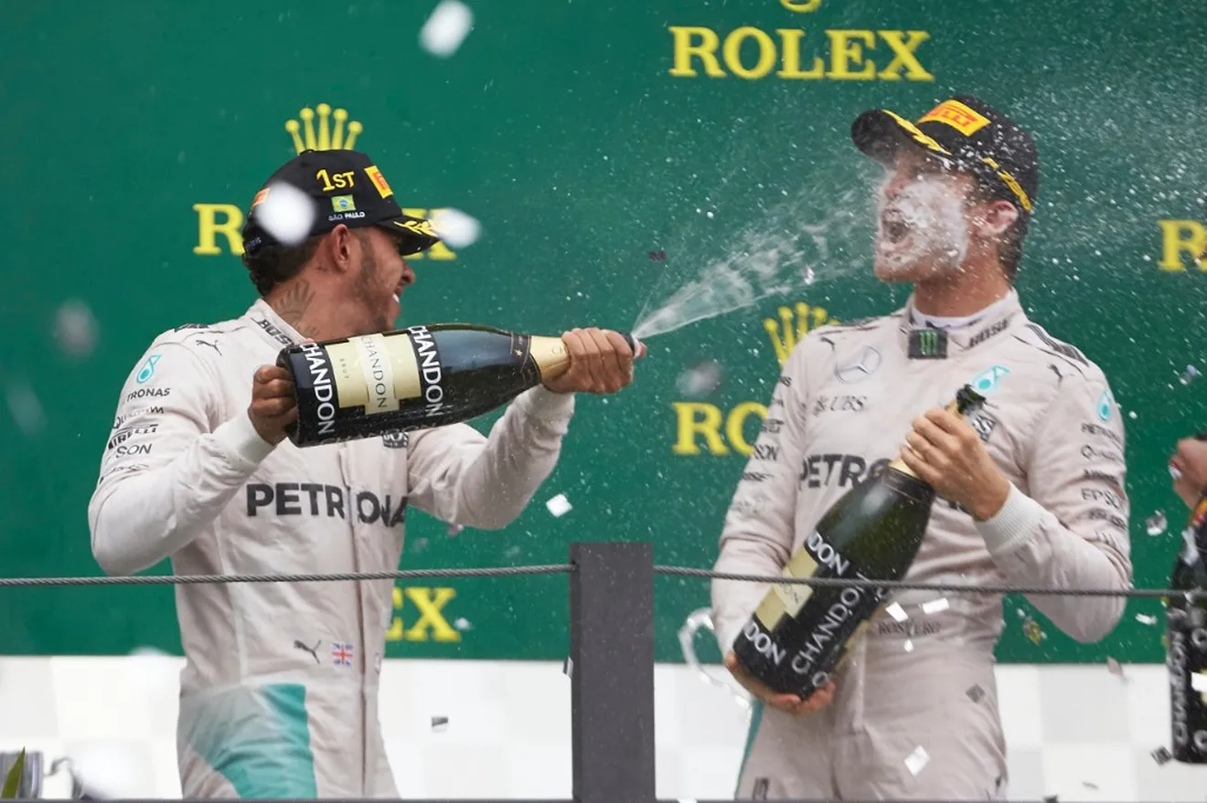 Brawn: "Rosberg es duro y tiene talento, pero probablemente no está al nivel de Hamilton" 
