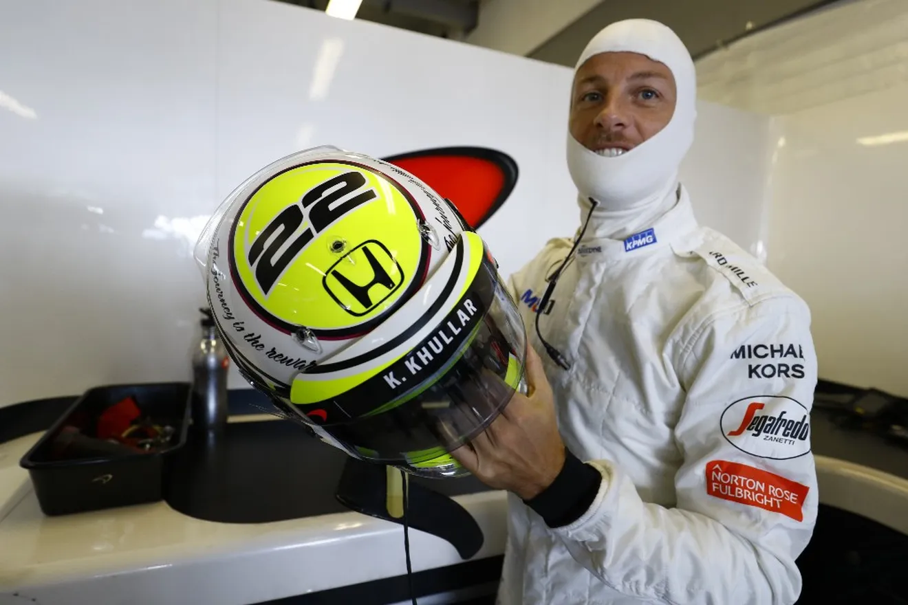 Button saldrá duodécimo: "No es mal lugar para mi última carrera"