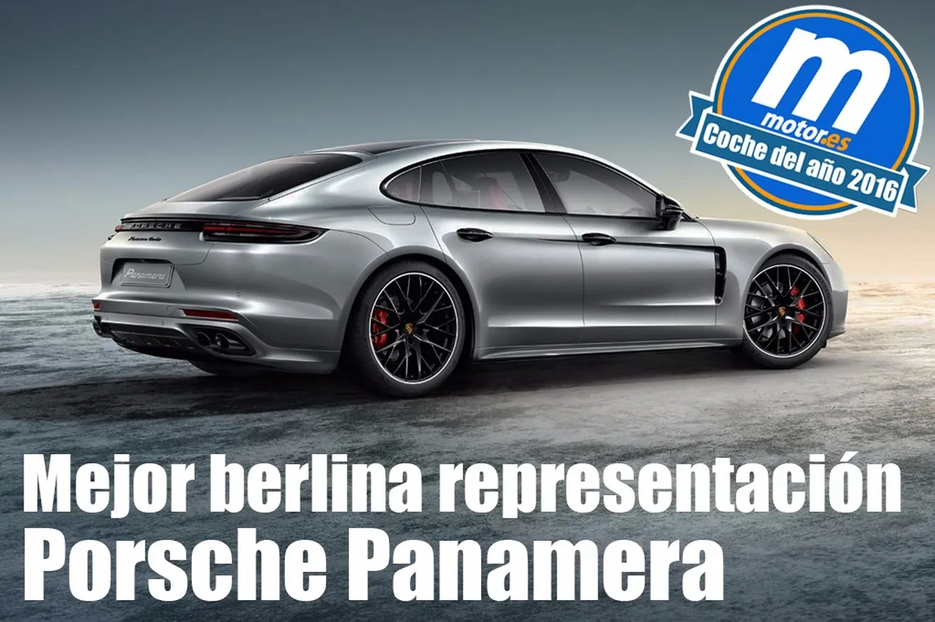 Mejor berlina de representación 2016 para Motor.es: Porsche Panamera