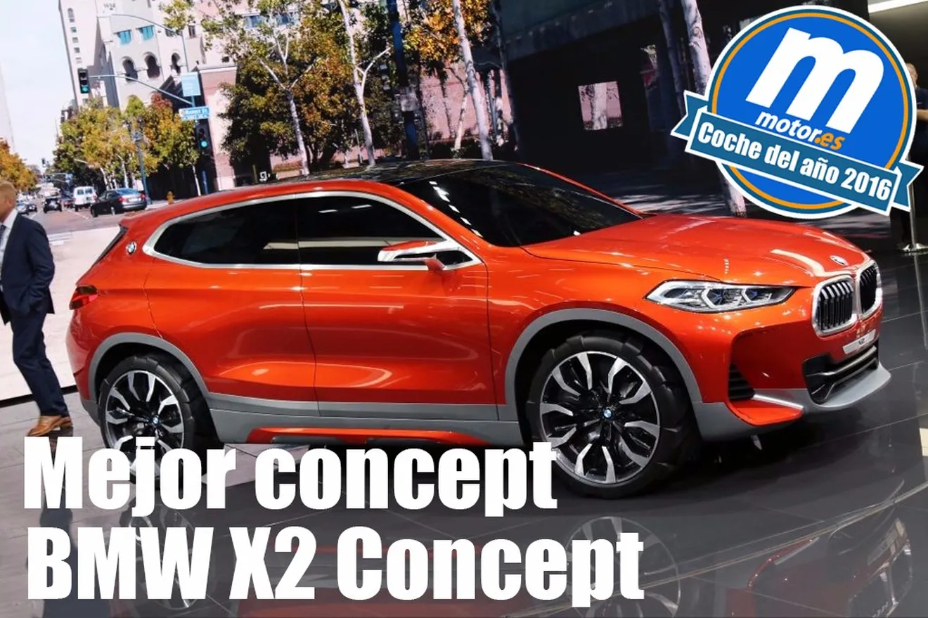Mejor concept 2016 para Motor.es: BMW X2 Concept