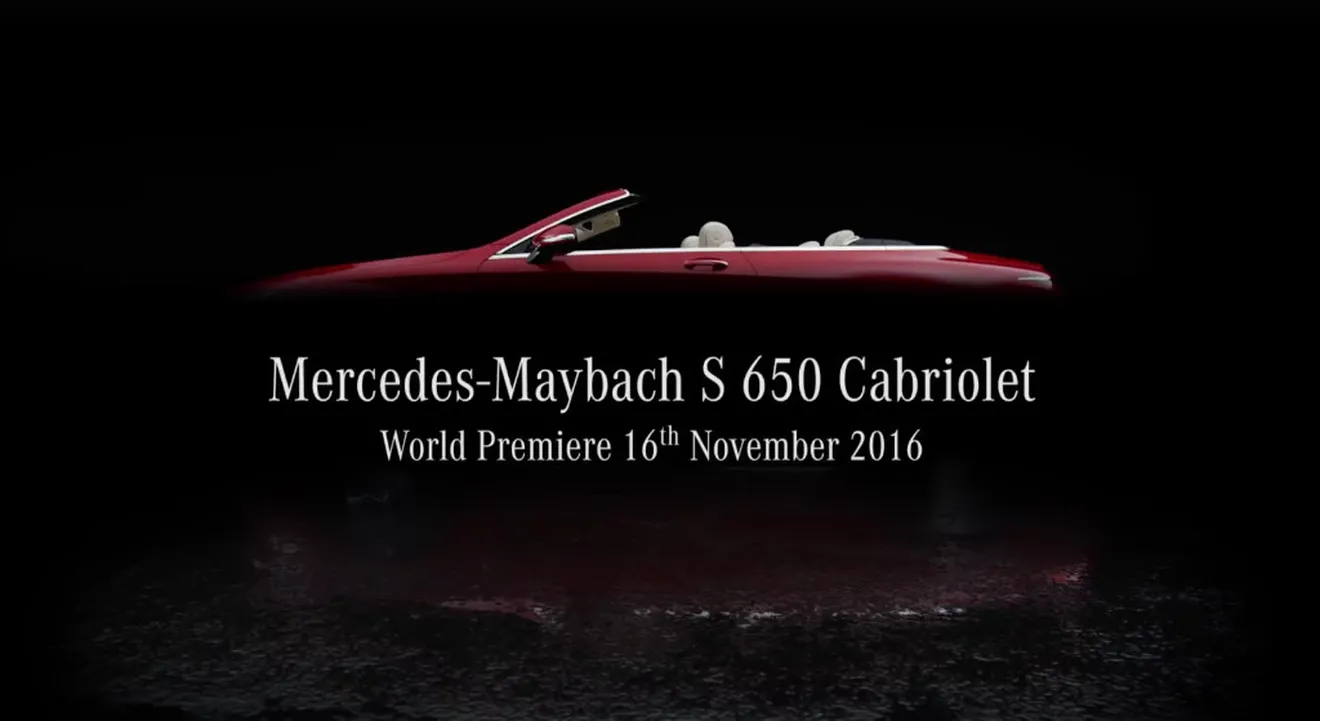 Nuevo Mercedes-Maybach S650 cabriolet para el Salón de Los Ángeles