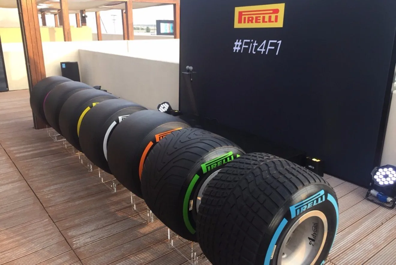 Pirelli presenta los neumáticos de 2017