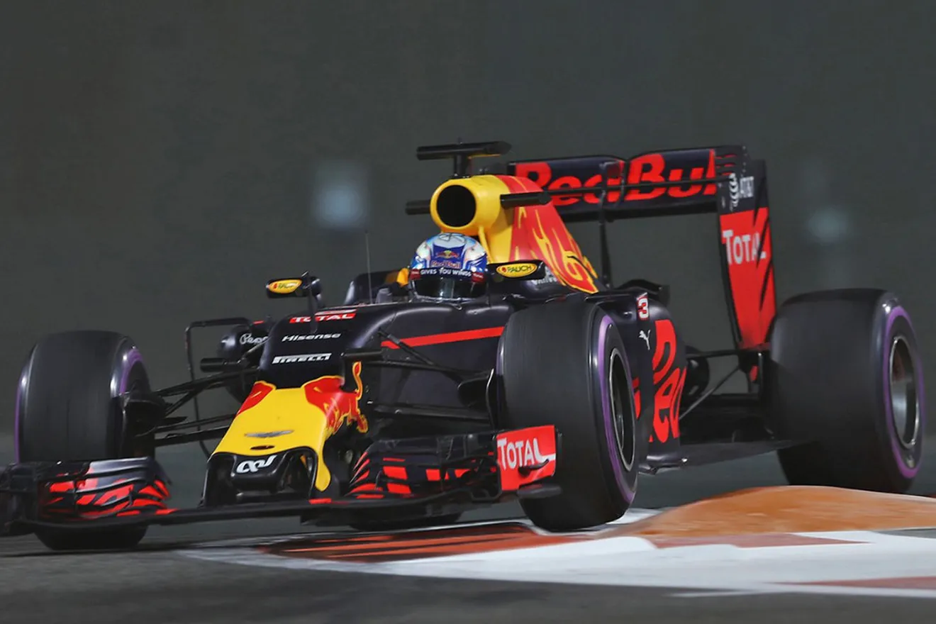 Red Bull se la juega con los superblandos en Abu Dhabi