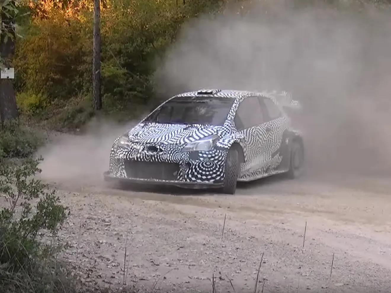 Toyota repite test con el Yaris WRC 2017 en tierras catalanas