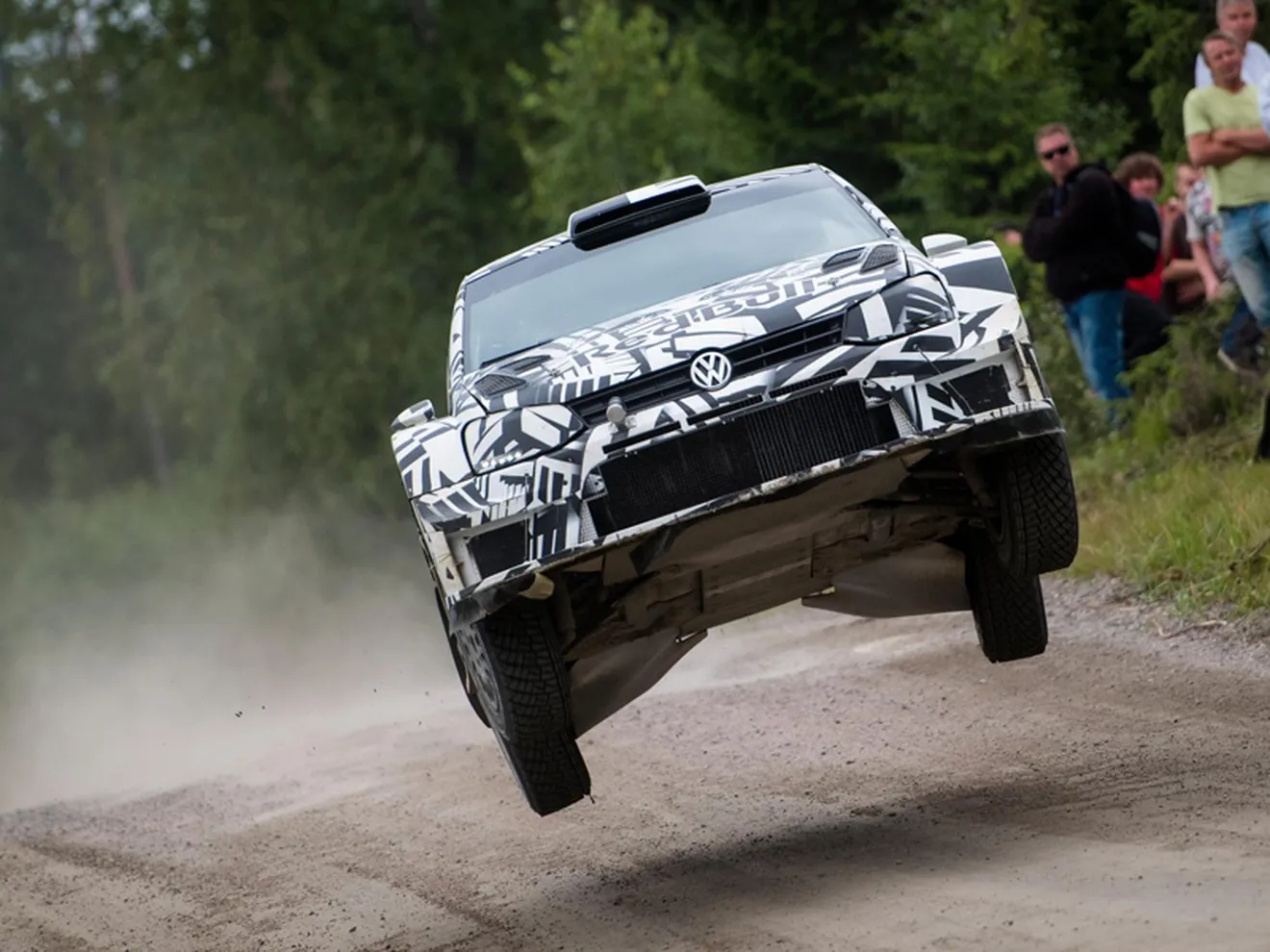El Volkswagen Polo R WRC de 2017 sigue sumando test