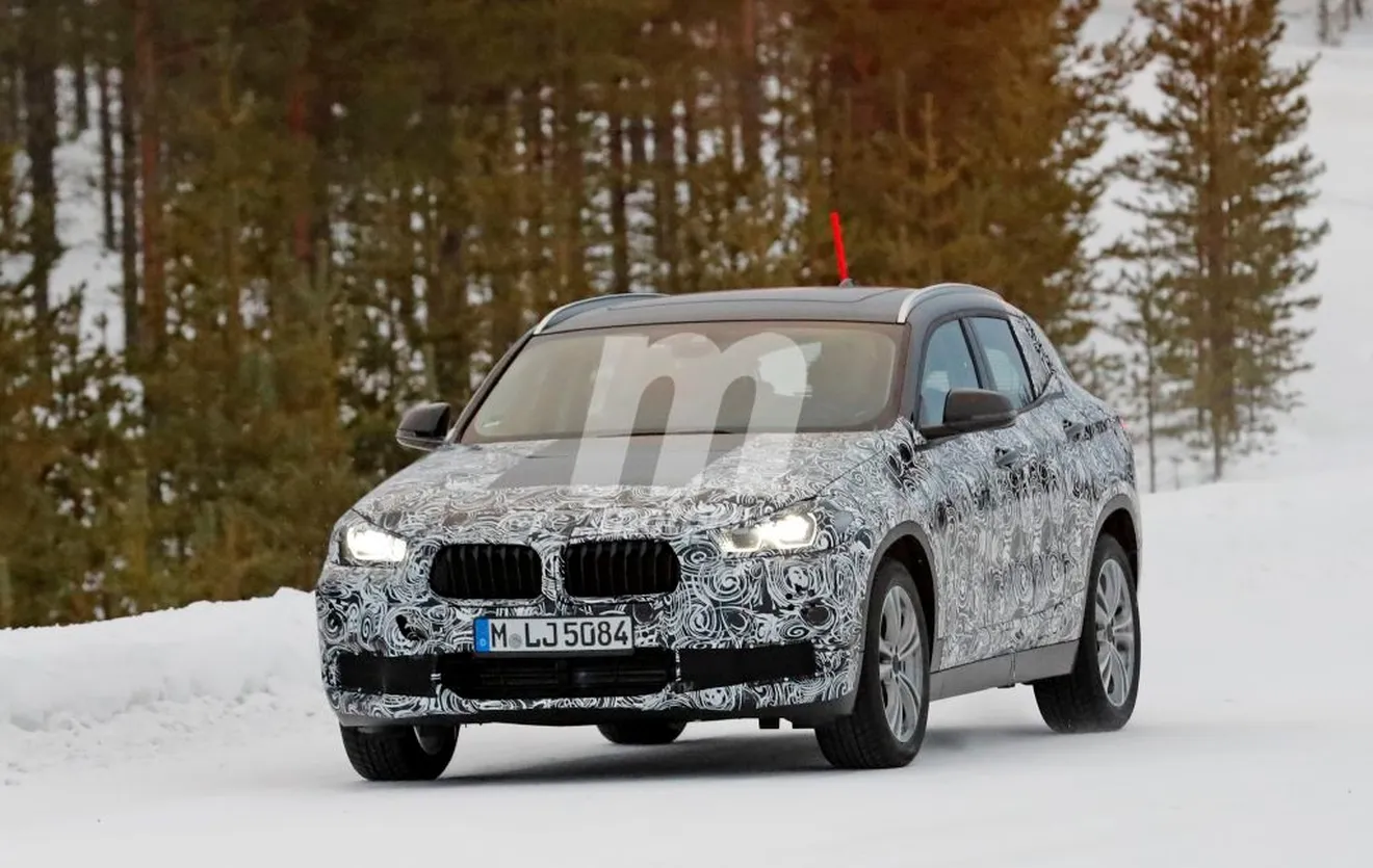 El BMW X2 2017 se traslada al norte de Suecia para continuar con su desarrollo