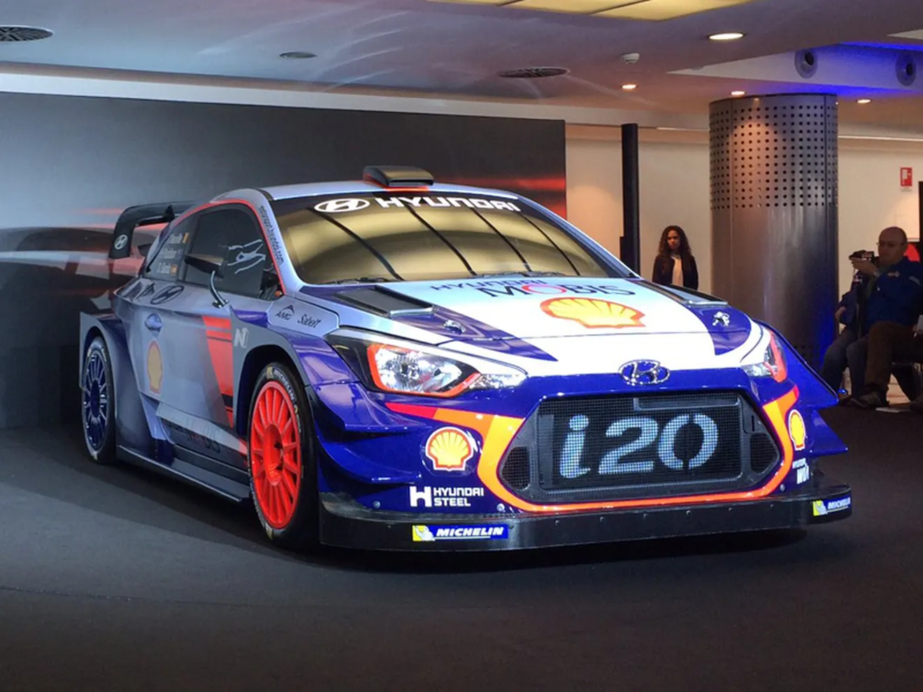 Desvelado el nuevo Hyundai i20 WRC 2017 en Monza