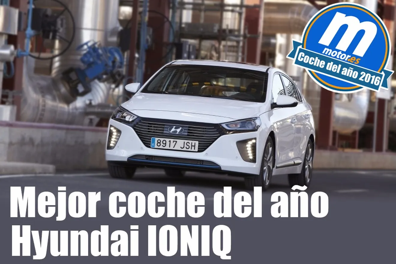 Mejor coche 2016 para Motor.es: Hyundai IONIQ
