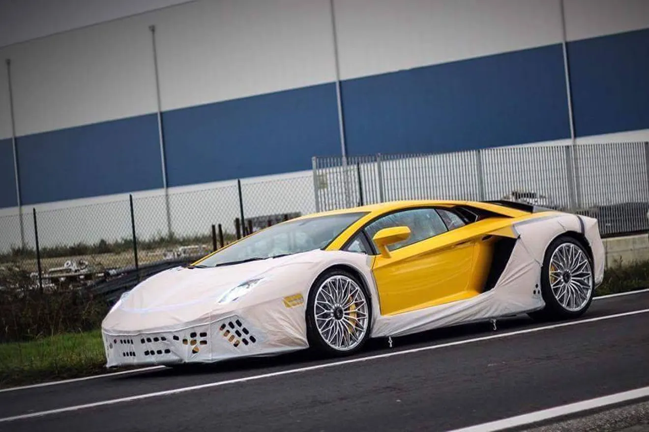 Lamborghini Aventador S: Cazado en la factoría antes de su presentación
