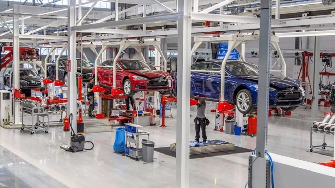 Tesla Model S - producción
