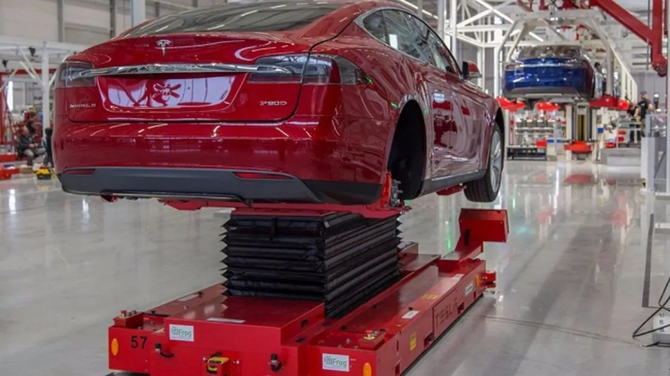 Tesla Model S - producción