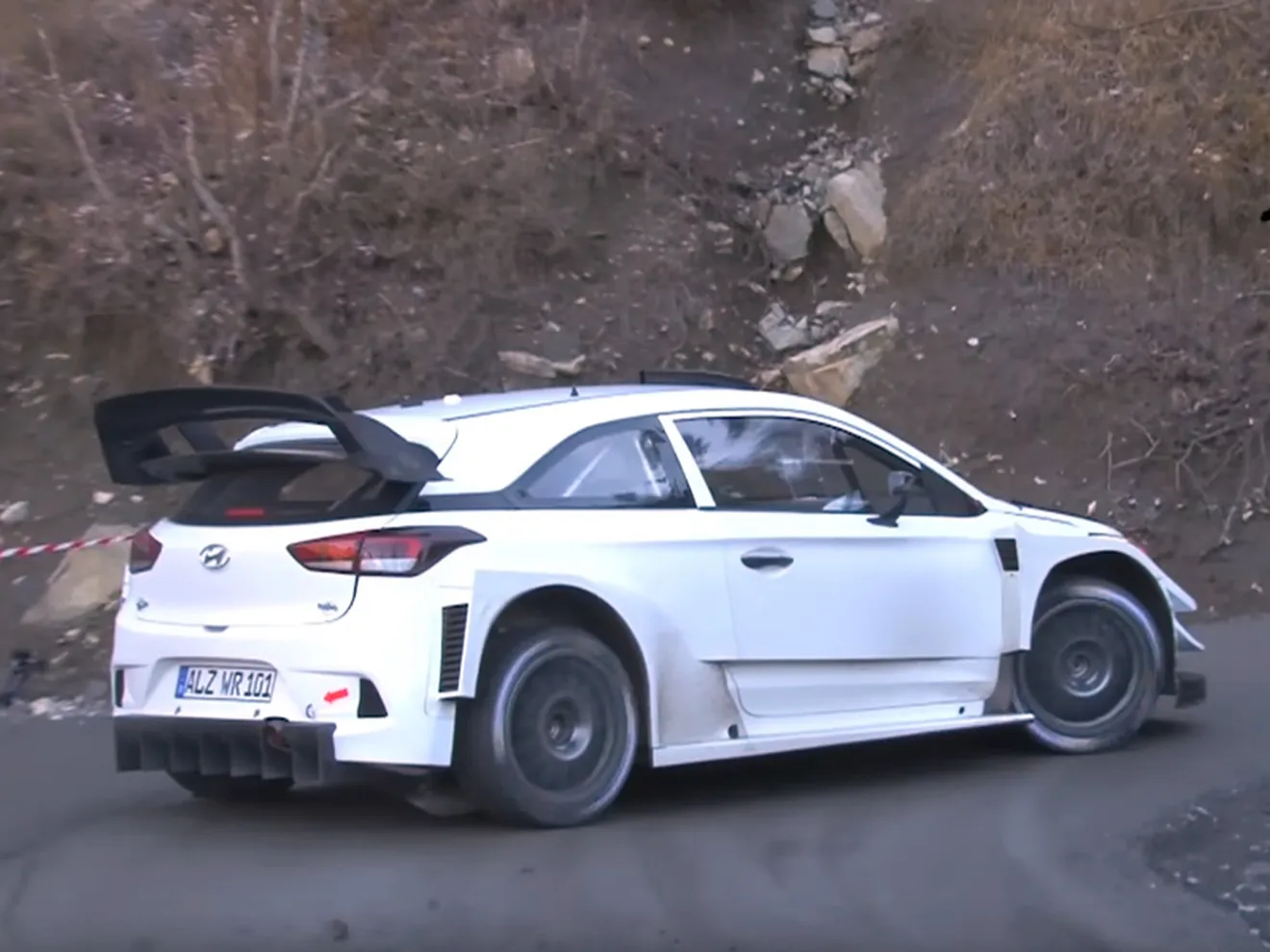 Nuevo test de Dani Sordo con el Hyundai i20 WRC 2017