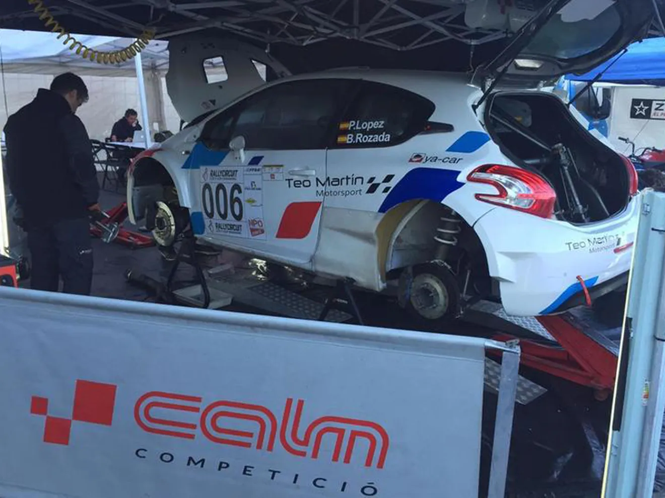 Los pilotos del WRC compiten en Paul Ricard y Bolonia