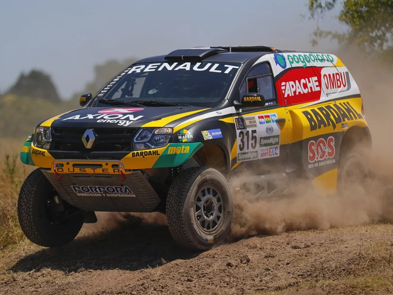Dakar 2017: Spataro y Ardusso pilotarán los Duster