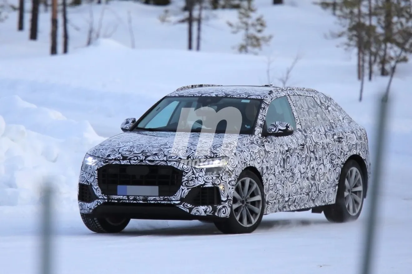 Audi Q8 2018: el nuevo SUV alemán al detalle en estas fotos espía