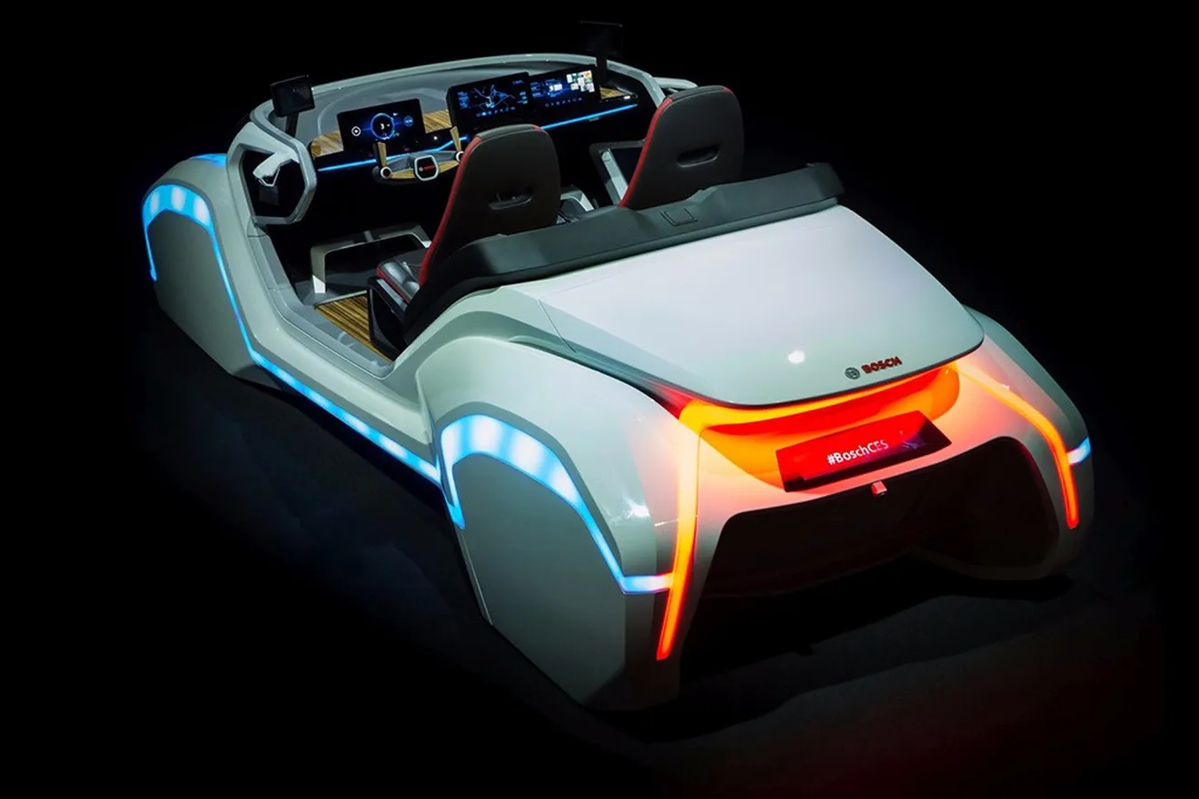 Bosch también muestra en el CES 2017 su visión del interior del coche «del mañana»