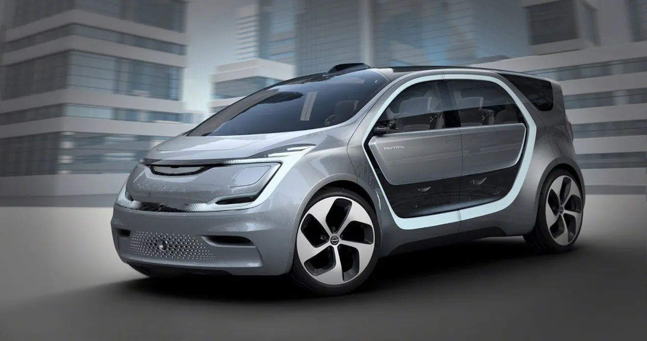 Chrysler Portal Concept: prototipo eléctrico y de conducción autónoma para el CES 2017
