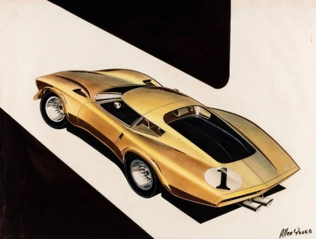 Exposición: La historia y evolución del Corvette a través de sus bocetos y anuncios