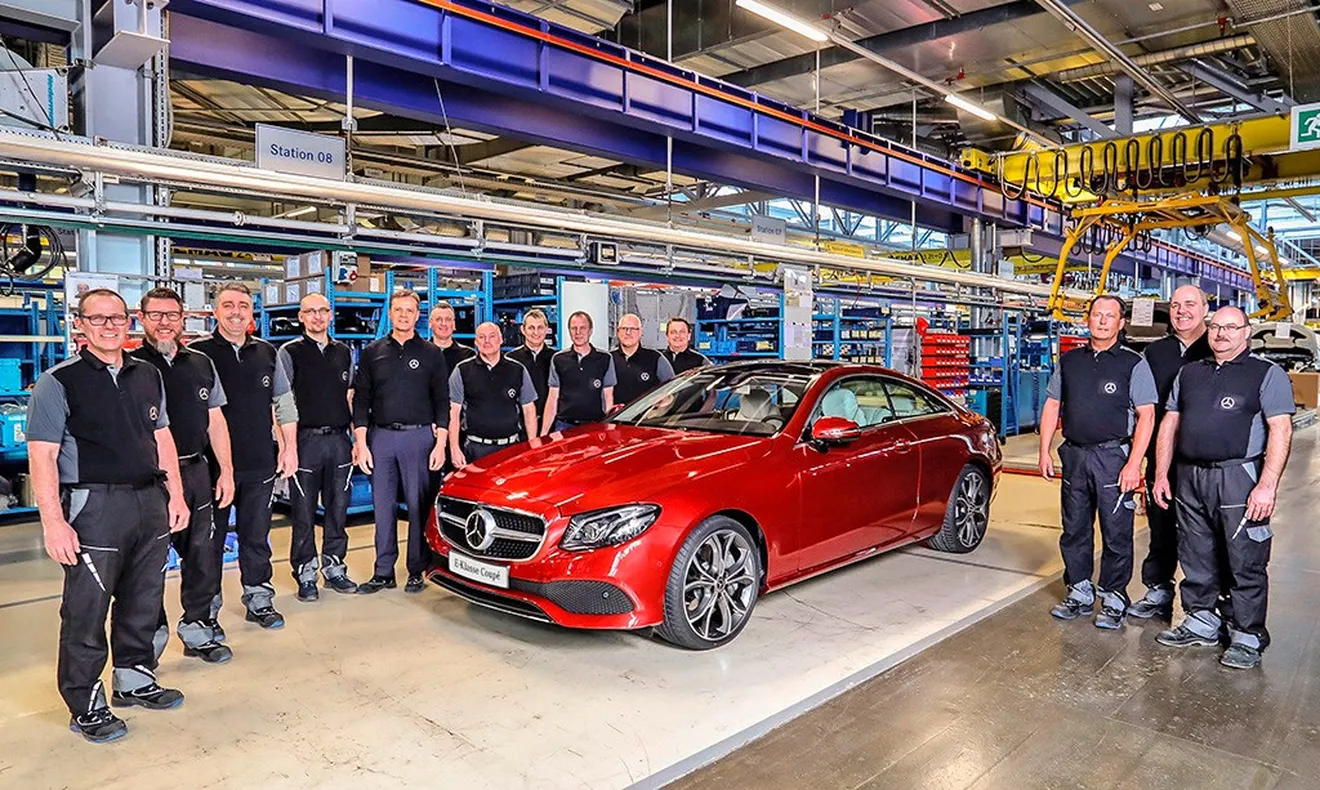 Mercedes Clase E Coupé 2017: se inicia su producción en Bremen