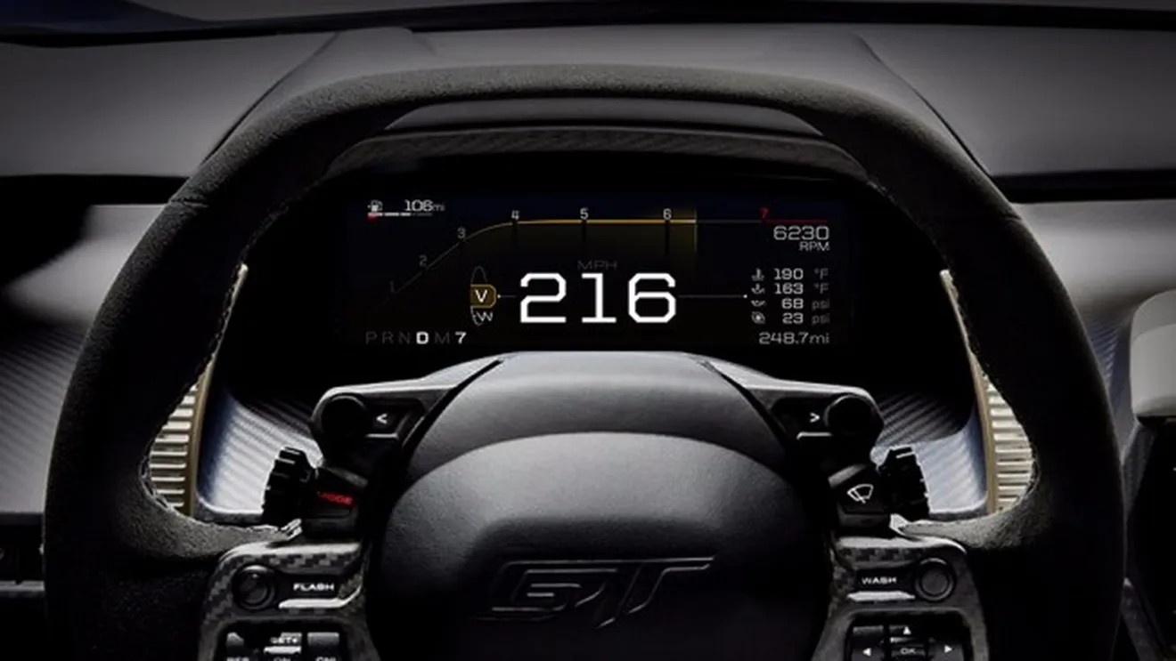 Ford GT 2017 - interior