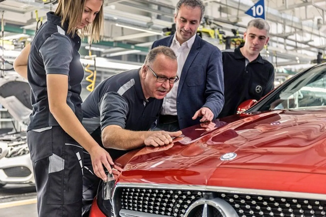 Mercedes Clase E Coupé 2017 - producción