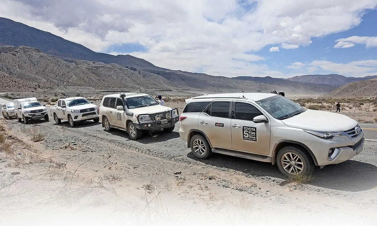 Toyota Five Continents Drive: Recorrer el planeta en un test de carretera