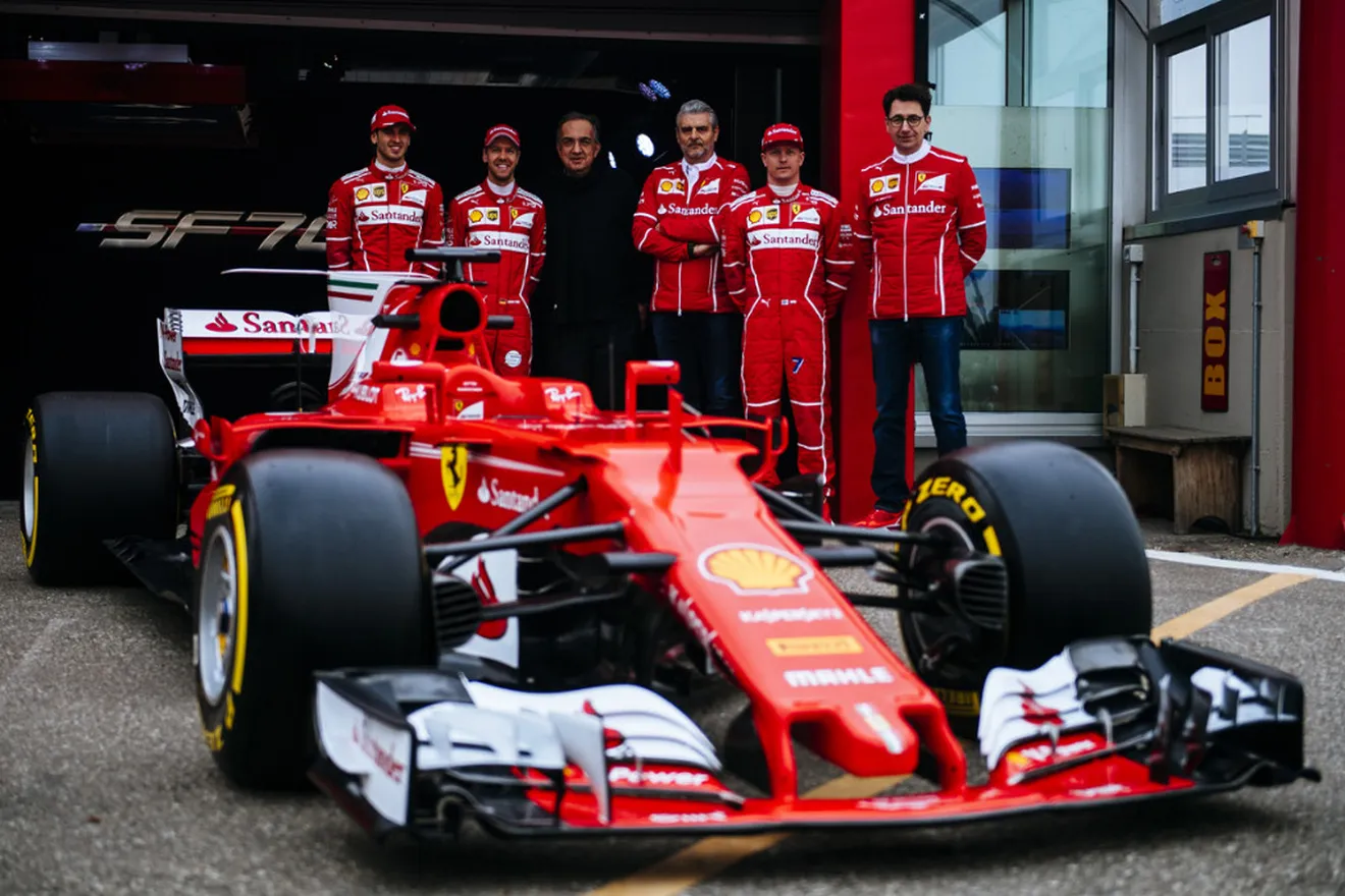 Arrivabene: "Al ver el SF70-H pensé en la pasión de la gente de Ferrari" 