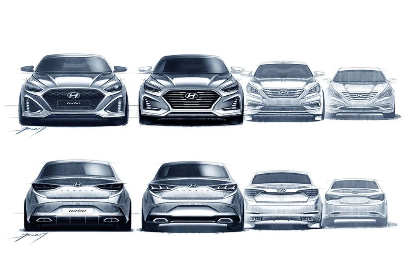 Hyundai Sonata 2018, el sedán coreano estrena rostro