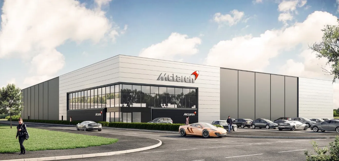 McLaren inaugura una nueva fábrica de bastidores de carbono en Sheffield