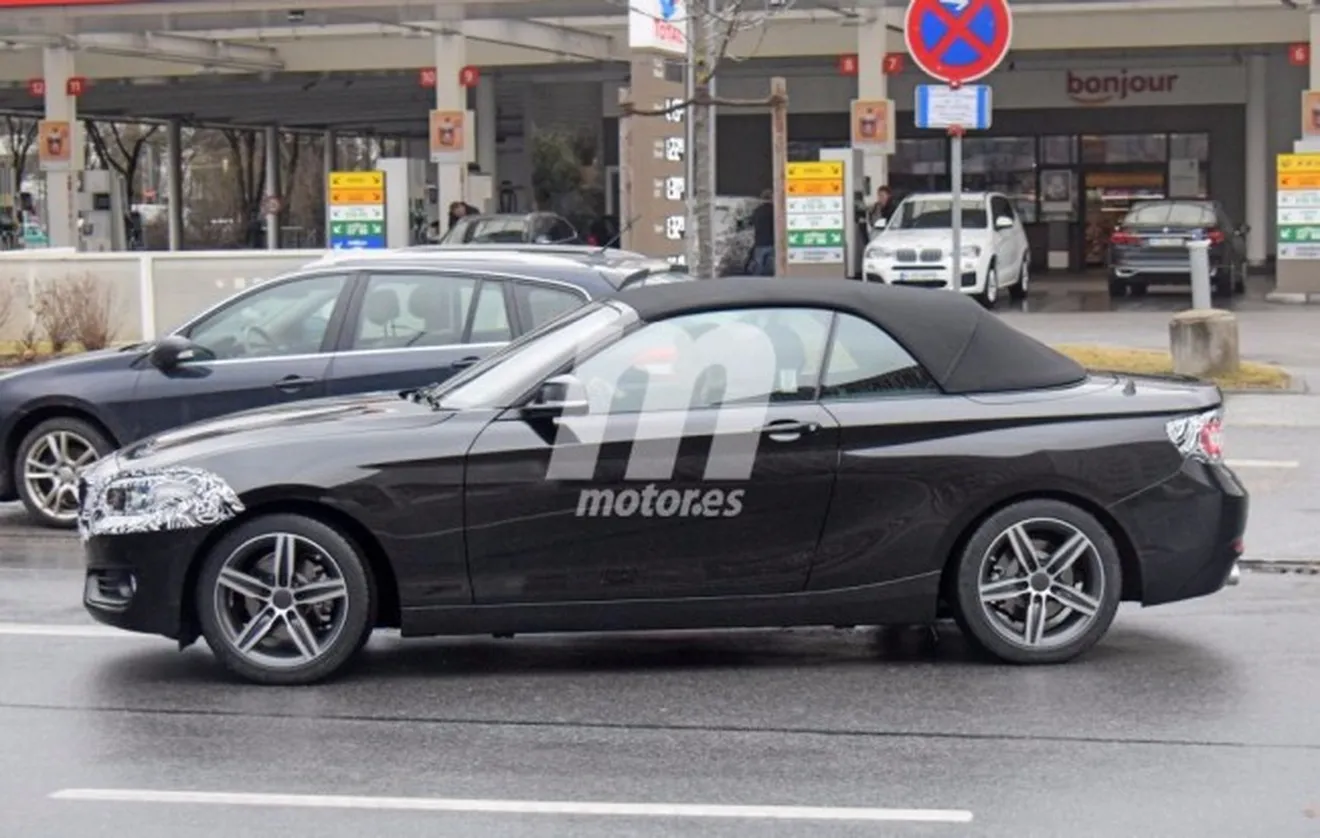 BMW Serie 2 Cabrio 2018 - foto espía lateral